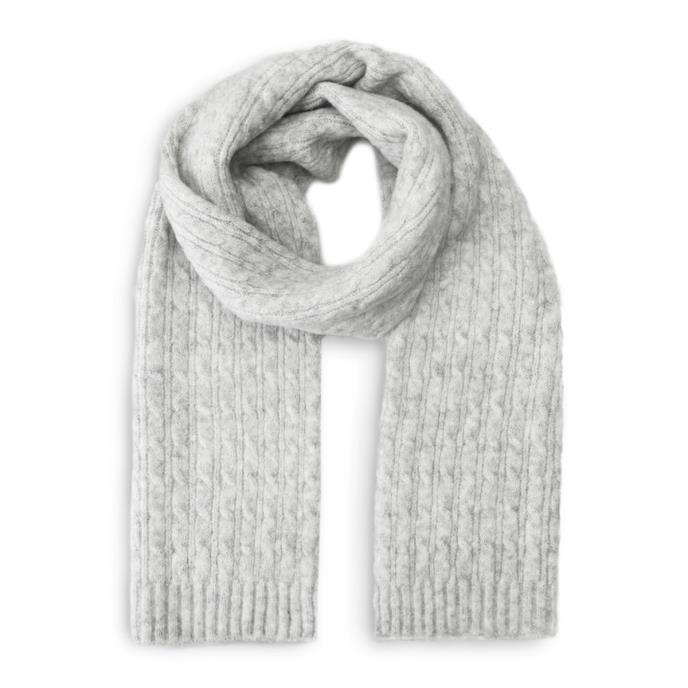 totes toasties® Ladies Knitted Hat Scarf & Glove Gift Set Grey Extra Image 4